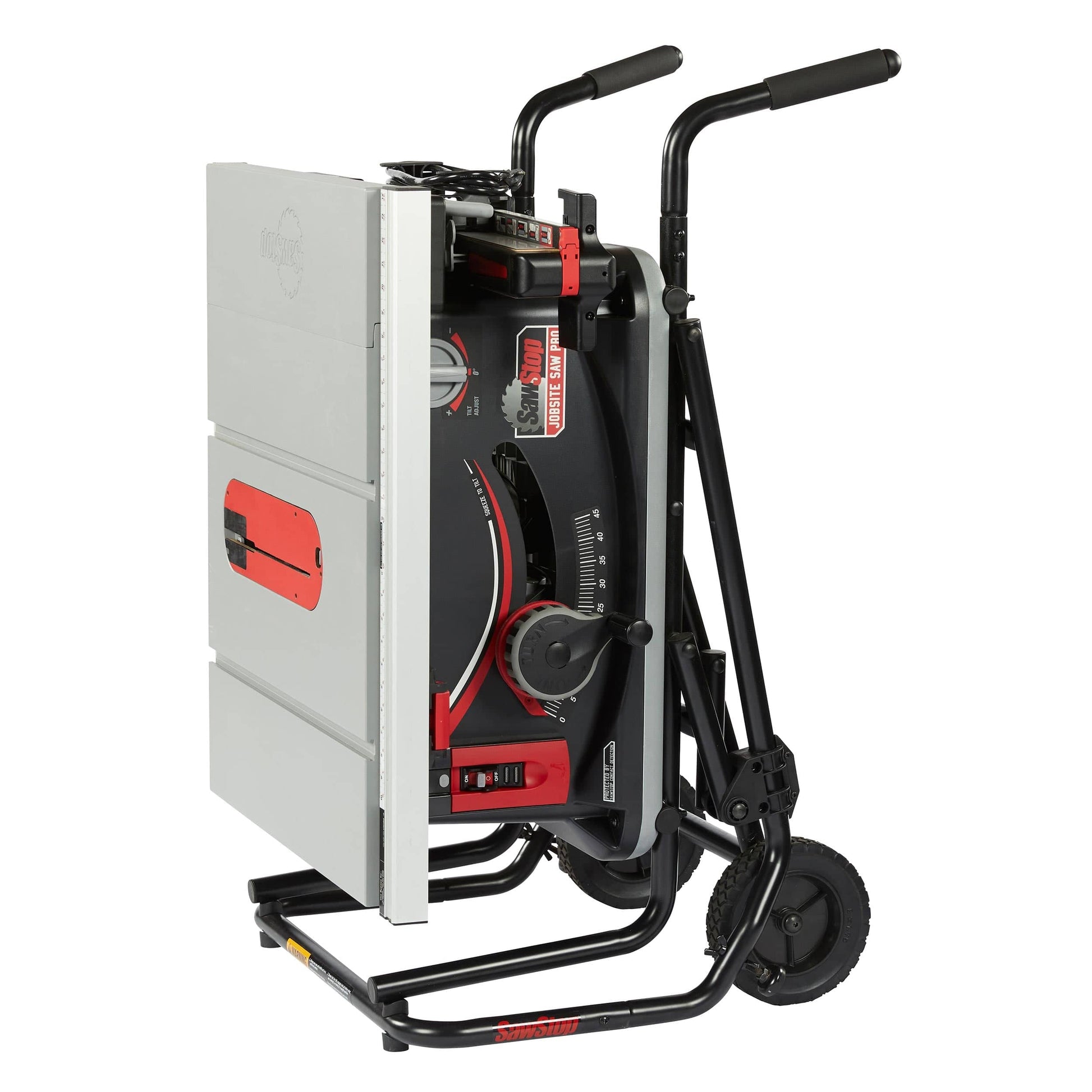 Jobsite Saw PRO with Mobile Cart Assembly - 1-1/2 HP - 1PH - 120V Model JSS-120A60