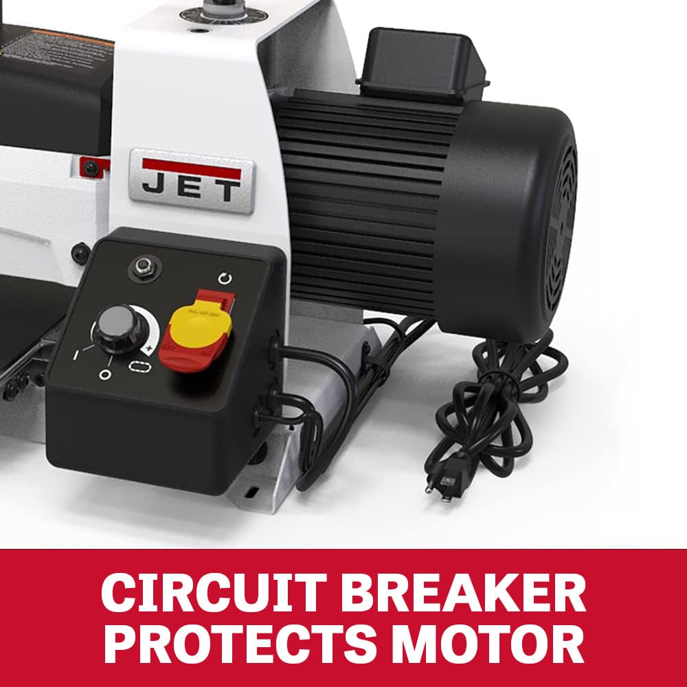 10" Benchtop Drum Sander - 1 HP 1 PH 115V - JWDS-1020