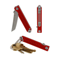 Pocket Samurai  Keychain Knife - Red alt 0