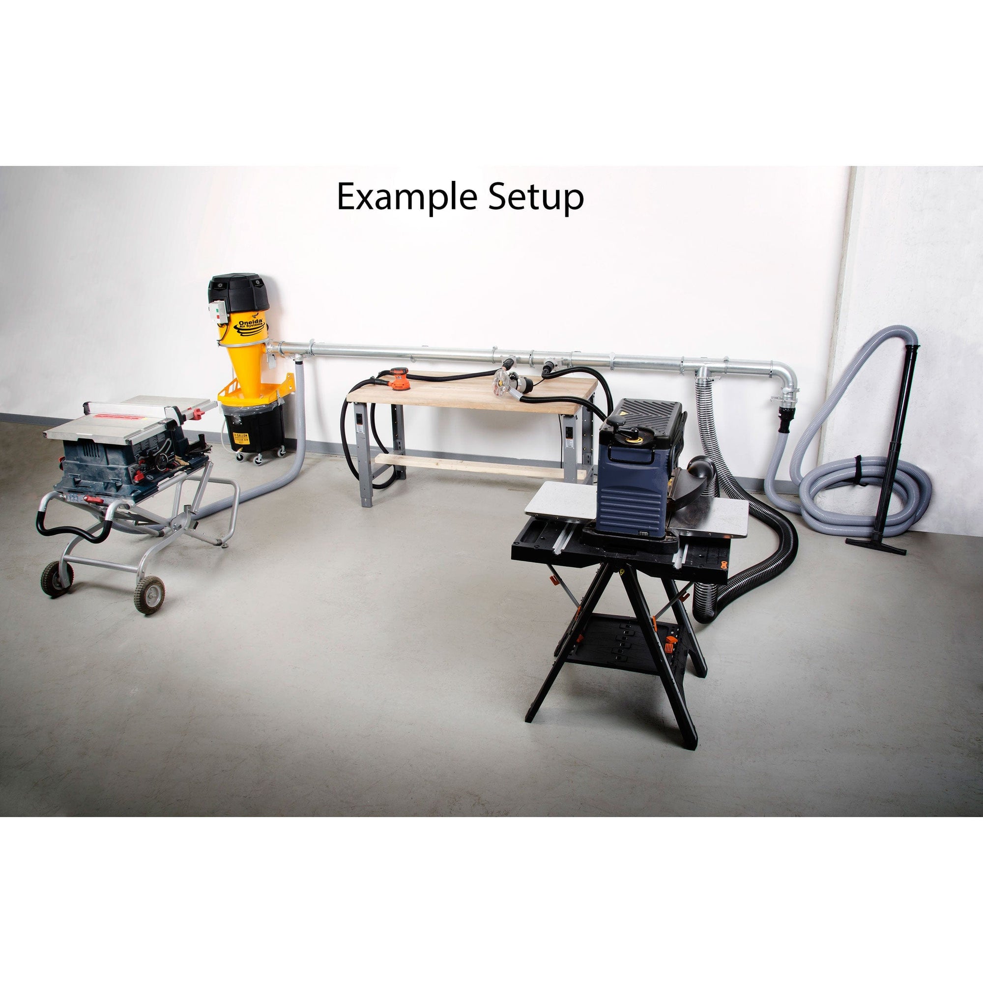 Supercell High-Pressure Dust Collector - 55 Gallon alt 0