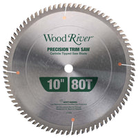 Precision Trim Saw Blade - 10" x 5/8" Bore x 80T - ATB alt 0