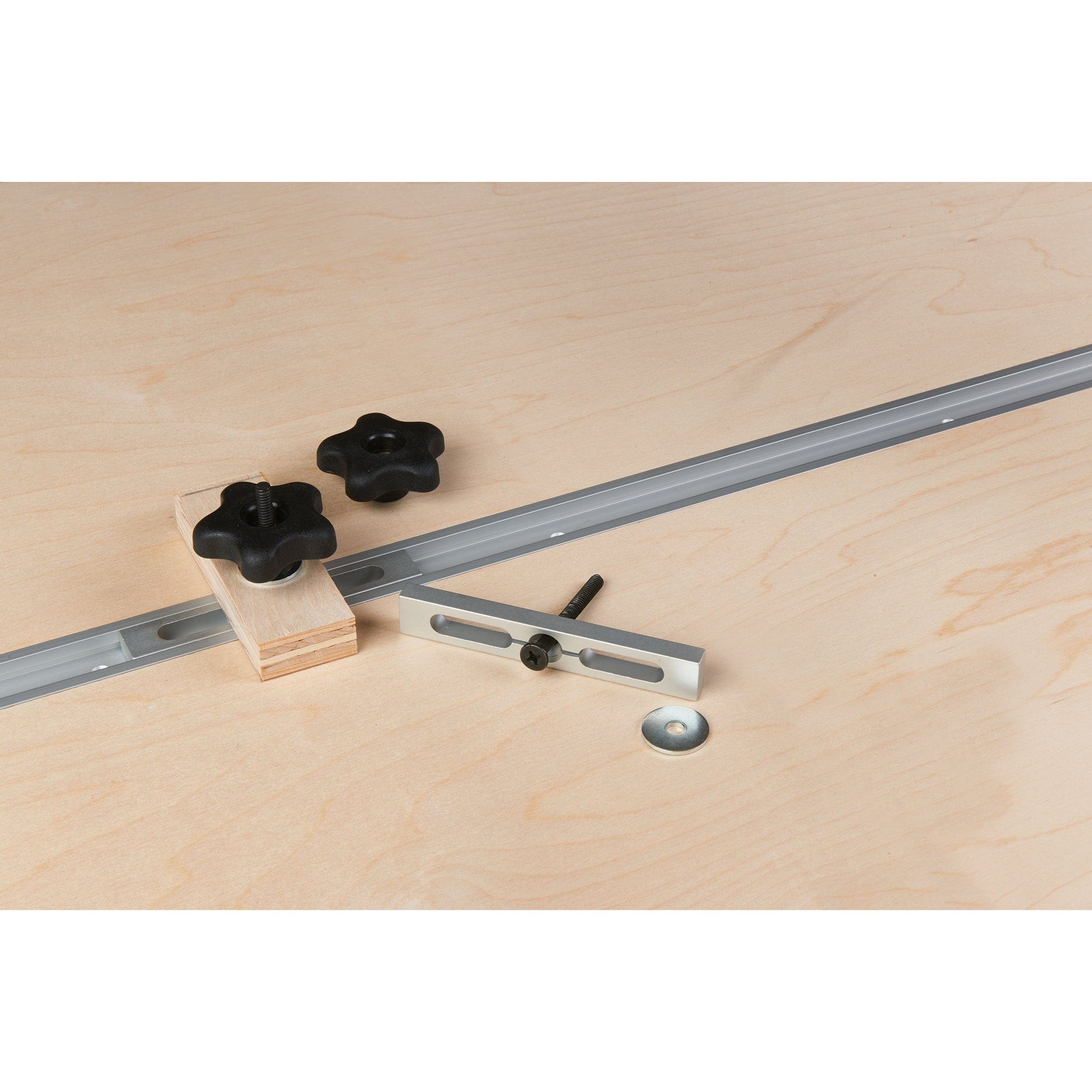 Miter Slot Expansion Hardware Kit - 2 Piece alt 0