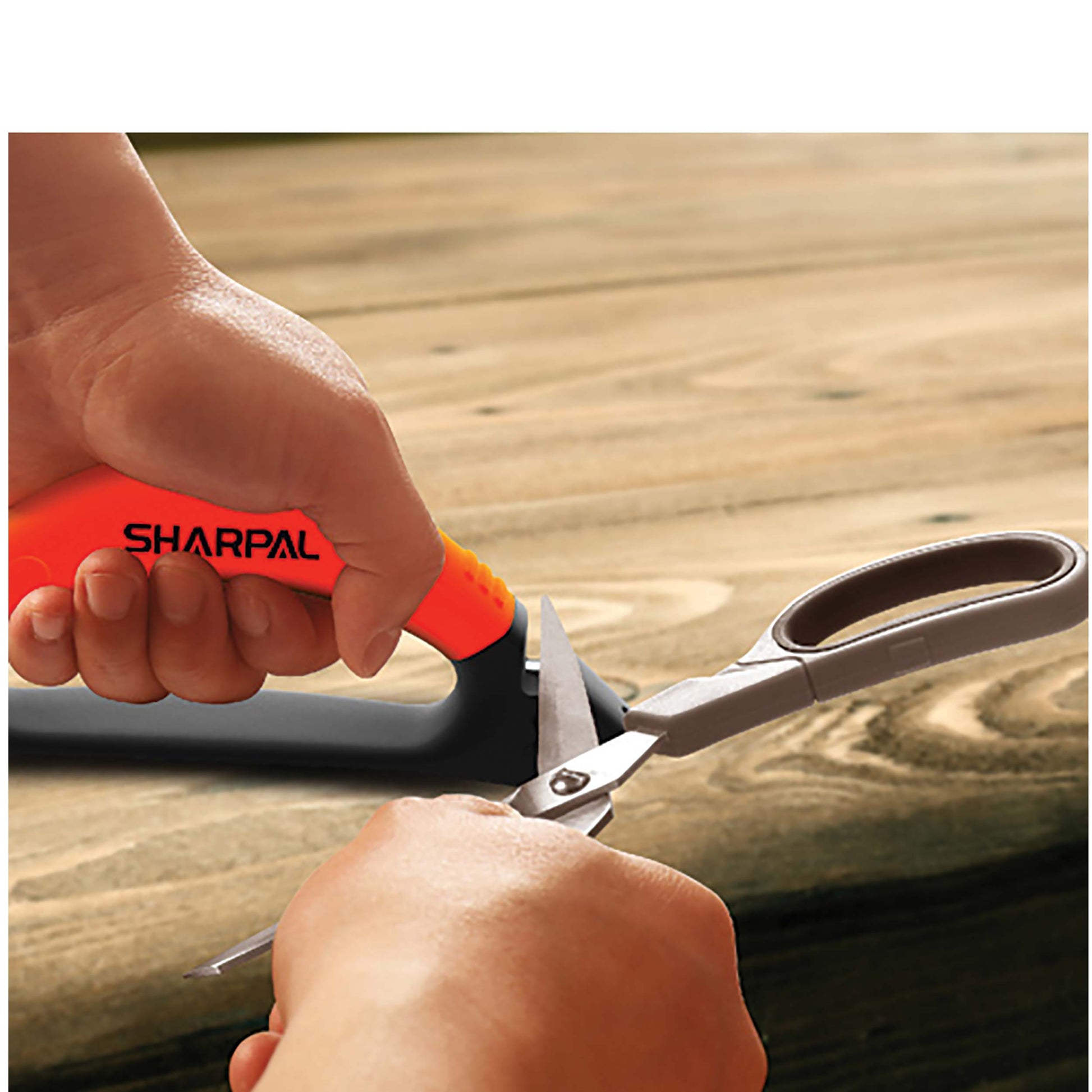 3-in-1 Knife Axe and Scissors Sharpener alt 0