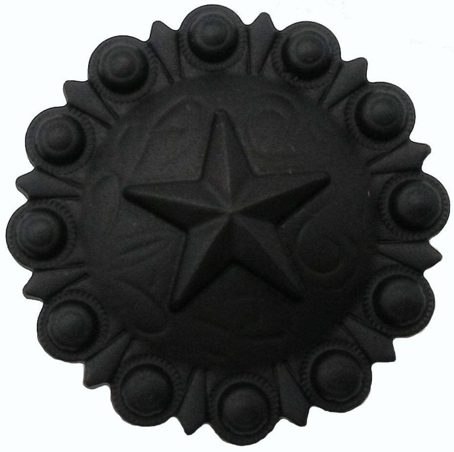 Star Conch Knob, Matte Black alt 0