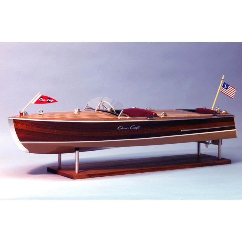 1949 Chris-Craft Racing Runabout Boat Model Kit alt 0