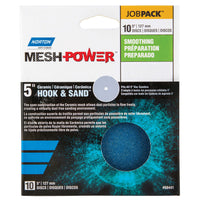5" MeshPower Ceramic Hook and Loop Sanding Disc - Assortment - 4 Piece alt 0