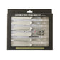 Steak Knife Set for Cutting Steak and Other Meats - 9-3/16" - SS - Unfinished Kit - 6 Piece alt 0
