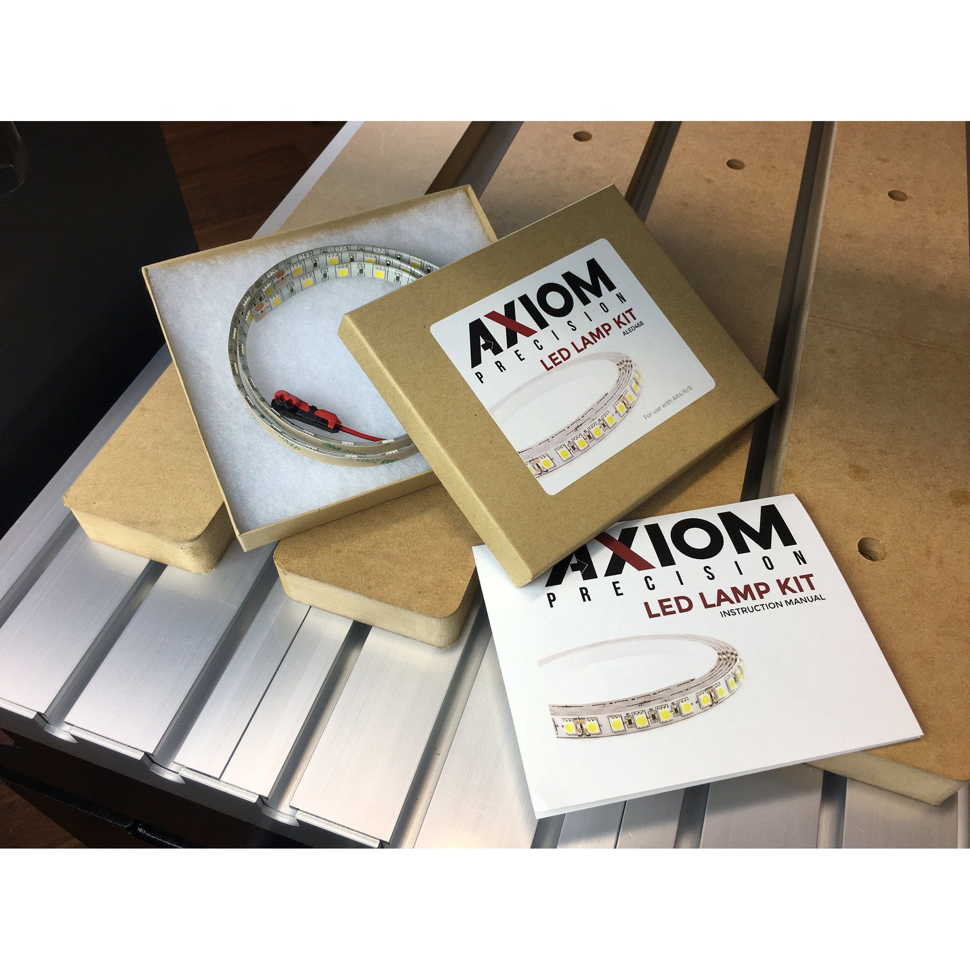 LED Lamp Kit for Axiom AR 4/6/8 CNC Machine alt 0