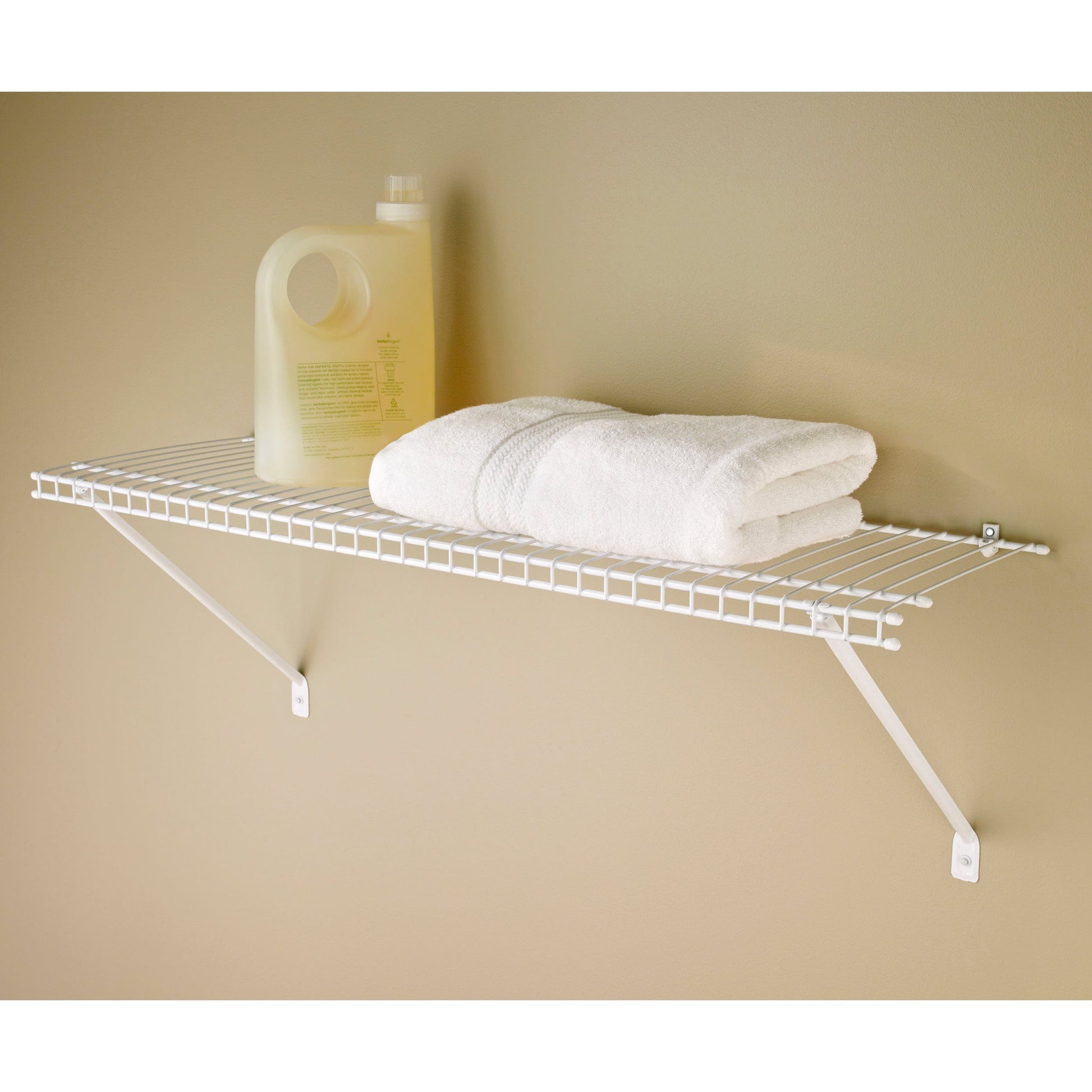Wire Shelf Kit 24" W x 12" D, White alt 0
