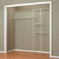 Closet Organizer Kit 5' - 8' W Fixed Mount, White alt 0