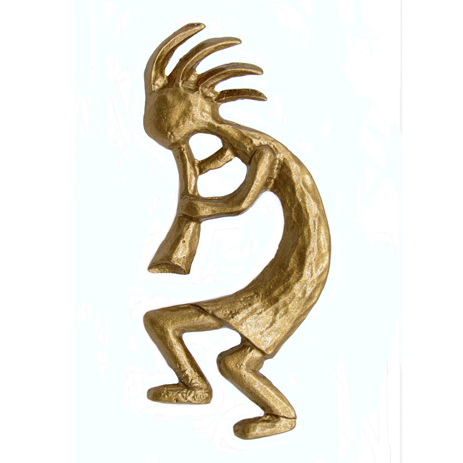 Kokopelli Left Facing Knob, Lux Gold alt 0