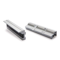 4" Aluminum Prismatic Vise Jaws - Pair alt 0