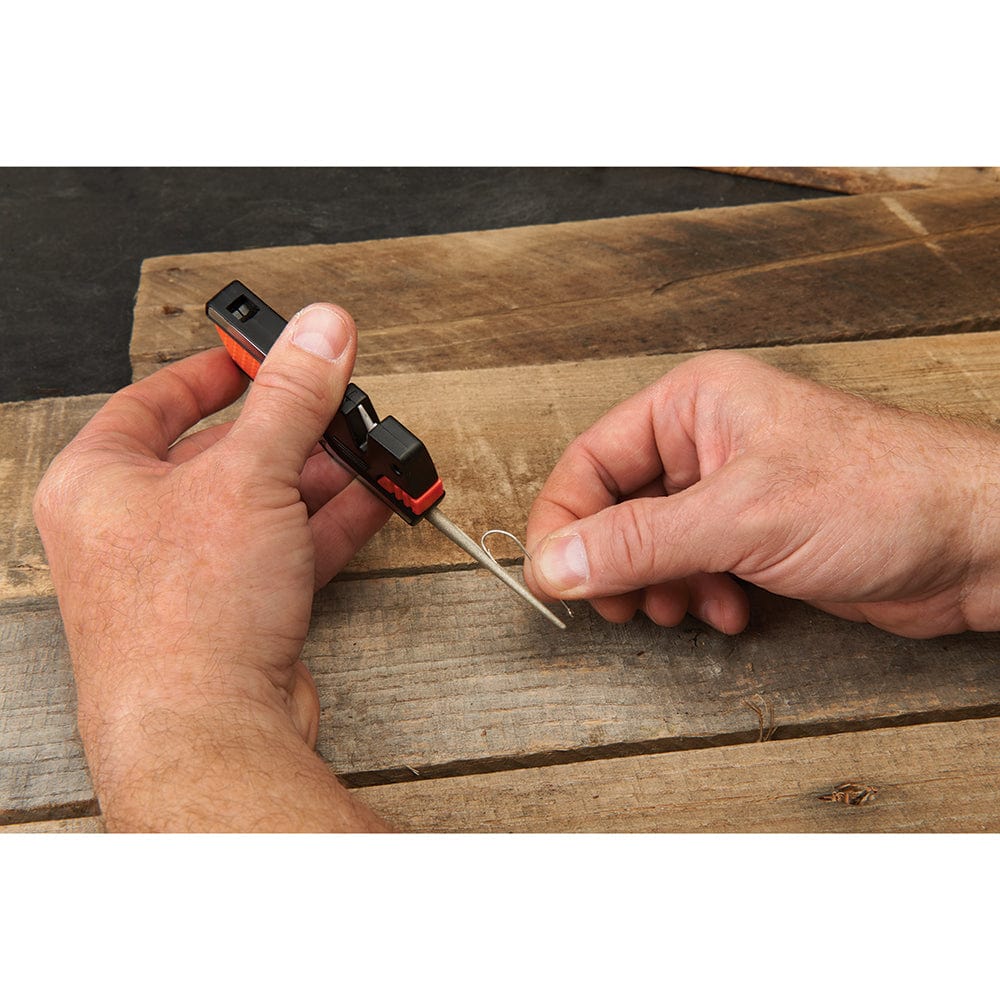 6-In-1 Knife Sharpener and Survival Tool