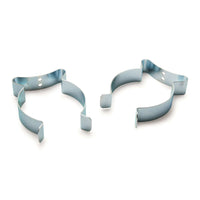 4" Wall Spring Clip for Hose and Tube - 2 Piece alt 0