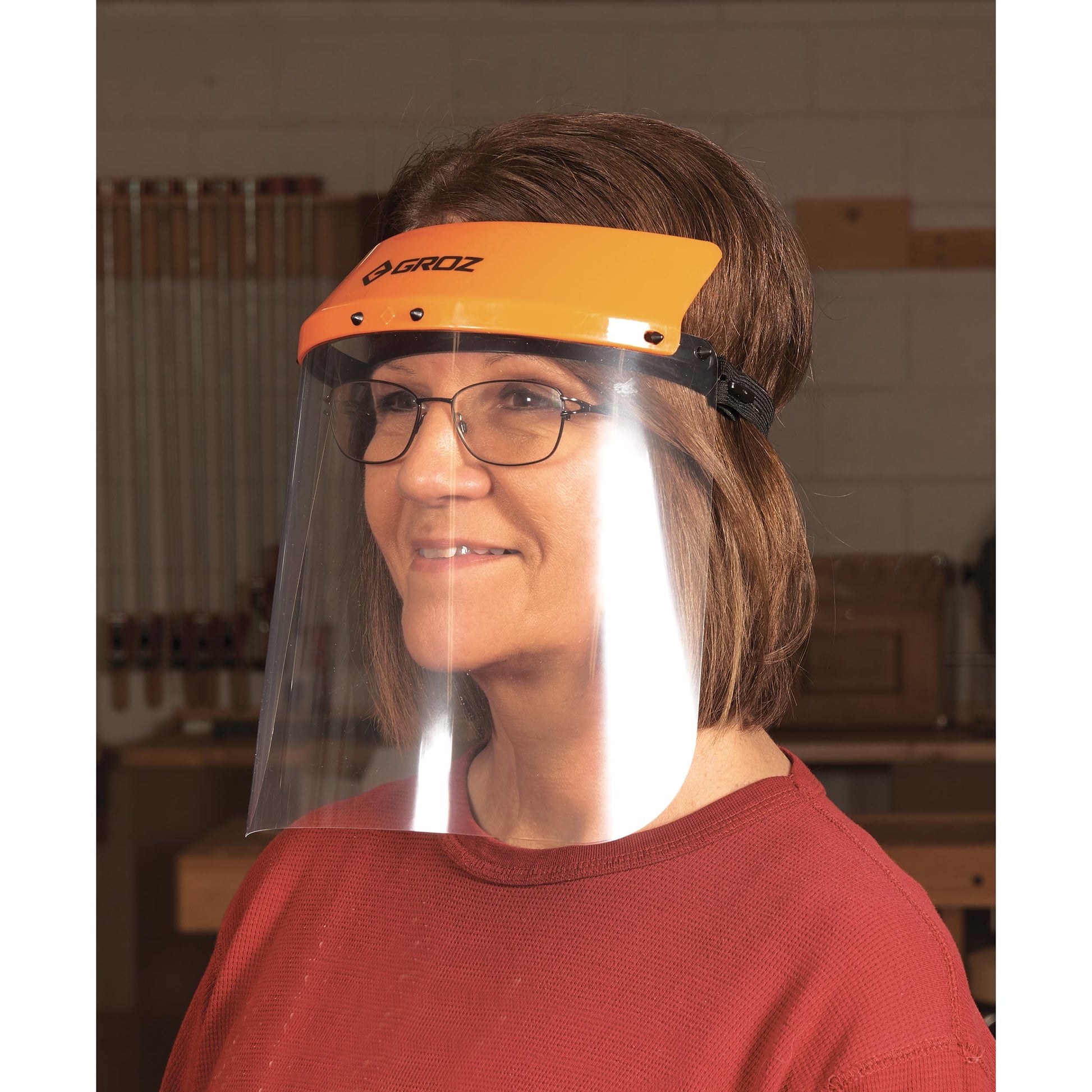 Re-Usable Aerosol Face Shield - 5 Pack alt 0