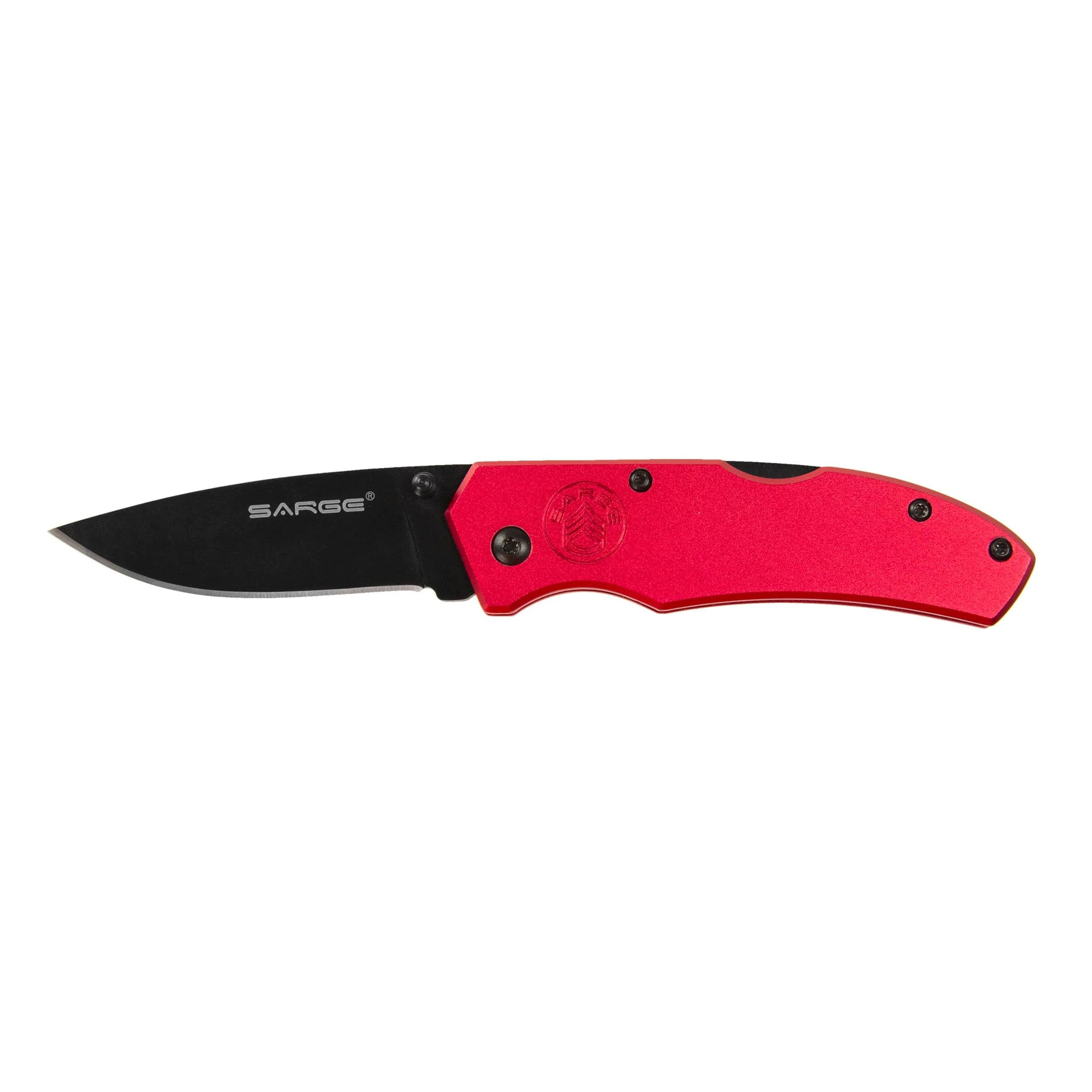 Red Electro - Lock Back Folder Knife, Stainless Steel 2-3/8" Blade alt 0