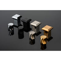 Transitional Knob, 1-11/32" x 1-11/32", Brushed Nickel alt 0