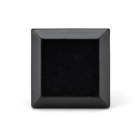 Transitional Knob, 1-11/32" x 1-11/32", Matte Black alt 0
