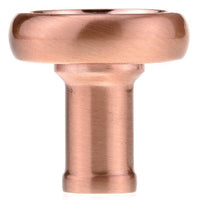 Eclectic Knob, 1-13/32" D, Rose Gold alt 0