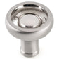 Eclectic Knob, 1-13/32" D, Brushed Nickel alt 0