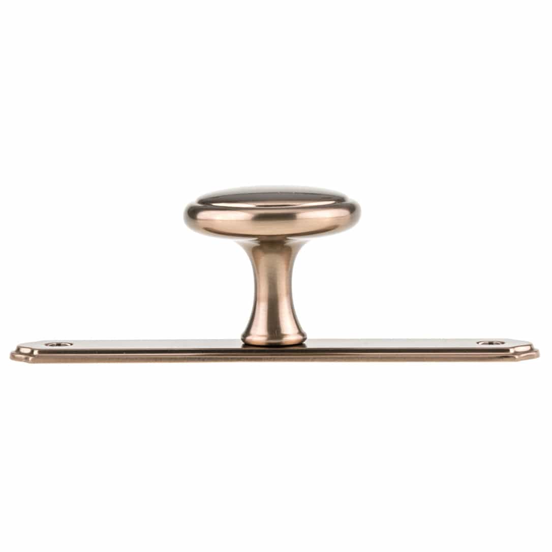 Transitional Knob, 1-9/16" D, Champagne Bronze alt 0