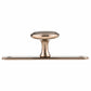 Transitional Knob, 1-9/16" D, Champagne Bronze alt 0
