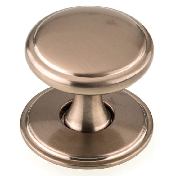 Transitional Knob, 1-9/16" D, Champagne Bronze alt 0