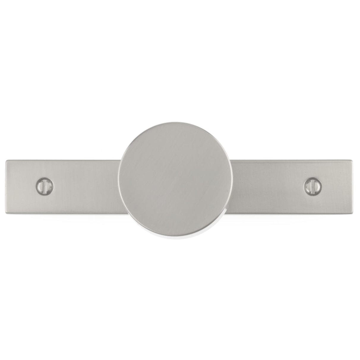 Contemporary Knob, 1-9/16" D, Brushed Nickel alt 0