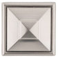 Transitional Knob, 1-1/2" x 1-1/2", Brushed Nickel alt 0