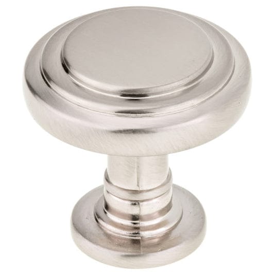 Traditional Knob, 1-5/16" D, Brushed Nickel alt 0