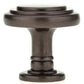 Traditional Knob, 1-5/16" D, Honey Bronze alt 0