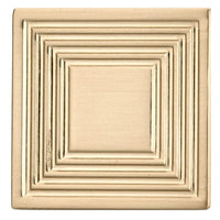 Transitional Knob, 1-3/8" x 1-3/8", Champagne Bronze alt 0