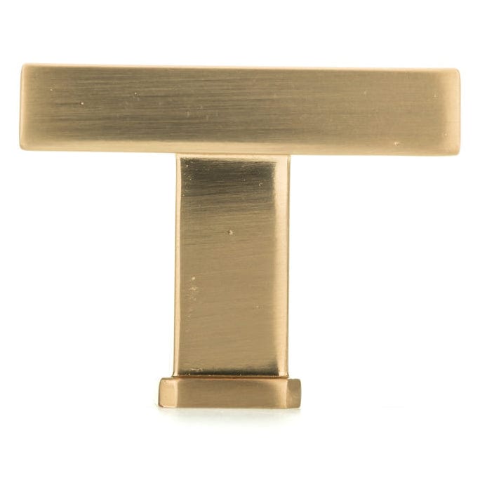 Transitional Knob, 1-3/8" x 1-3/8", Champagne Bronze alt 0