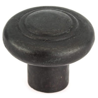Traditional Knob, 1-3/8" D, Dark Bronze alt 0