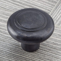 Traditional Knob, 1-3/8" D, Dark Bronze alt 0