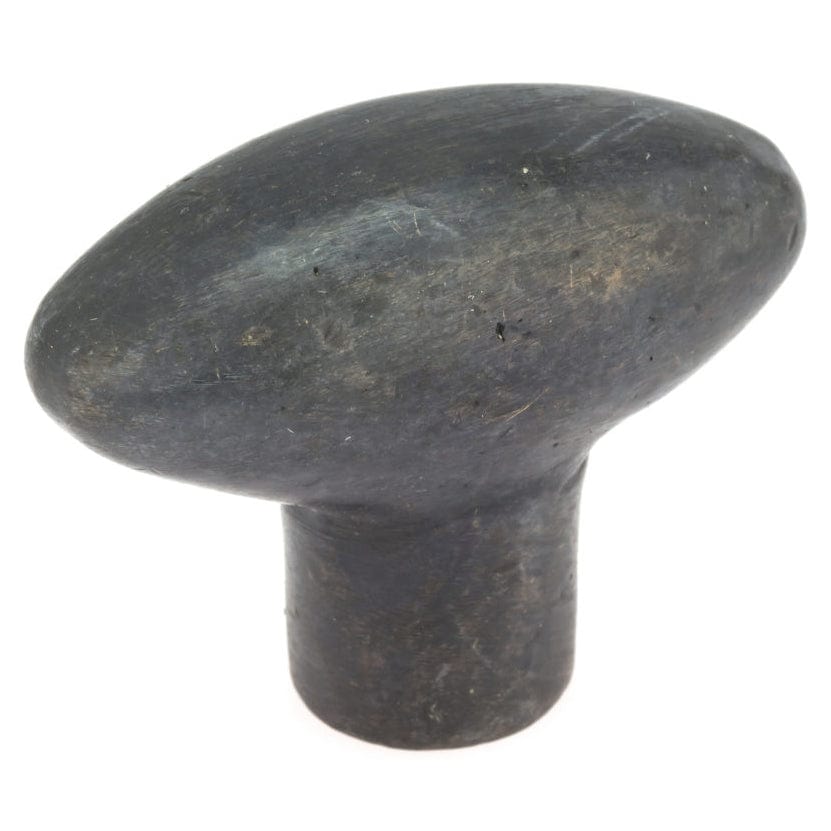 Traditional Knob, 1-3/8" x 21/32", Dark Bronze alt 0
