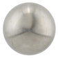 Contemporary Knob, 1-3/16" D, White, Brushed Nickel alt 0