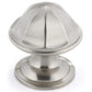 Contemporary Knob, 1-1/8" D, Brushed Nickel alt 0