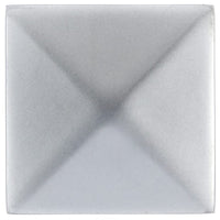 Contemporary Knob, 1-1/4" x 1-1/4", Matte Chrome alt 0