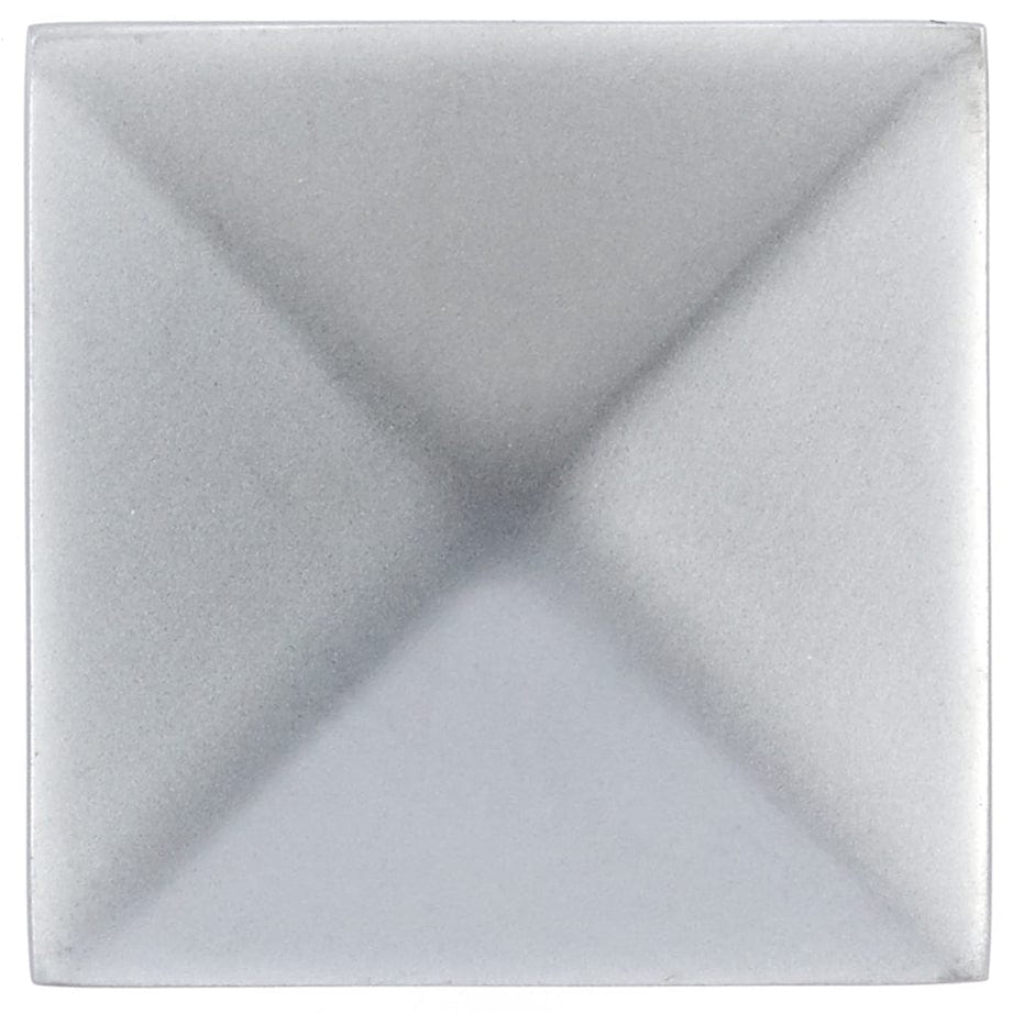 Contemporary Knob, 1-1/4" x 1-1/4", Matte Chrome alt 0