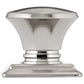 Traditional Knob, 1-1/4" x 1-1/4", Brushed Nickel alt 0