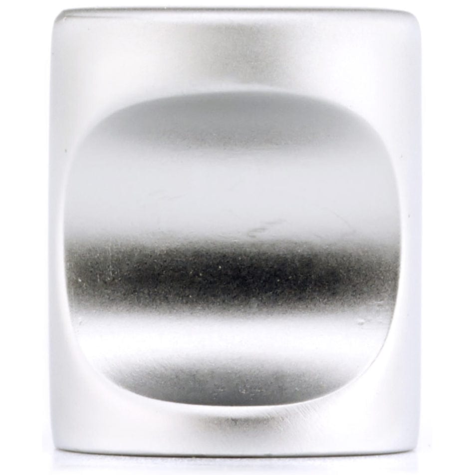 Contemporary Knob, 13/16" D, Matte Chrome alt 0