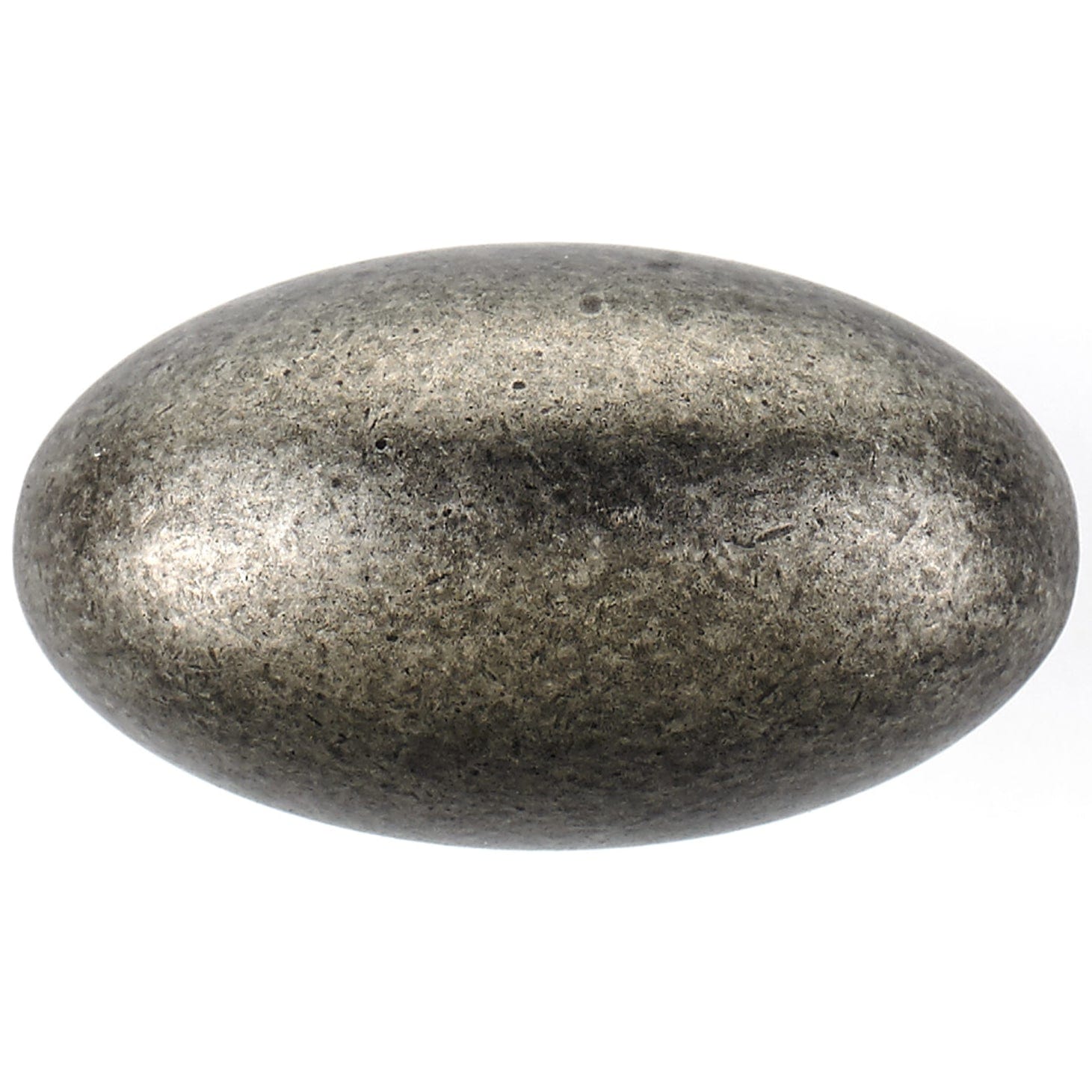 Traditional Knob, 1-9/16" x 7/8", Pewter alt 0