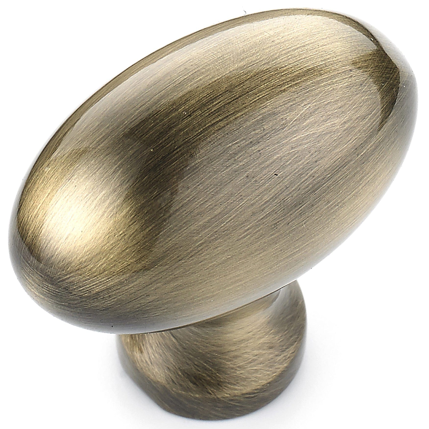 Traditional Knob, 1-9/16" x 7/8", Antique English alt 0