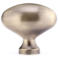 Traditional Knob, 1-31/32" x 1-3/32", Antique English alt 0