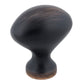 Traditional Knob, 1-3/16" x 25/32", Brushed Oil-Rubbed Bronze alt 0