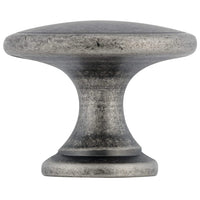 Traditional Knob, 1-3/4" D, Pewter alt 0