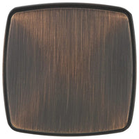 Transitional Knob, 1-11/16" x 1-11/16", Brushed Oil-Rubbed Bronze alt 0