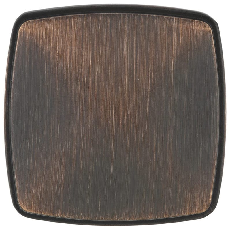 Transitional Knob, 1-11/16" x 1-11/16", Brushed Oil-Rubbed Bronze alt 0