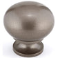 Traditional Knob, 1-1/4" D, Metallic Bronze alt 0